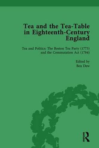 Cover image for Tea and the Tea-Table in Eighteenth-Century England Vol 4