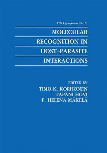 Cover image for Molecular Recognition in Host-Parasite Interactions