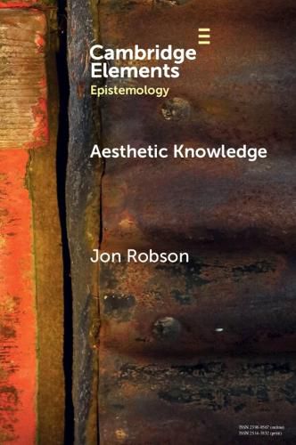 Cover image for Aesthetic Knowledge