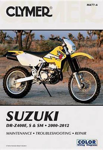 Cover image for Clymer Suzuki Dr-Z400E, S & Sm Ma