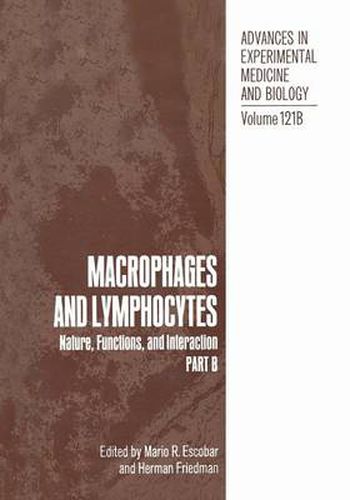 Cover image for Macrophages and Lymphocytes: Nature, Functions, and Interaction