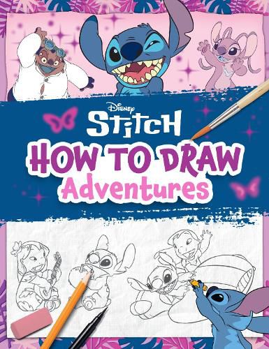 Cover image for Stitch: How to Draw Adventures (Disney)