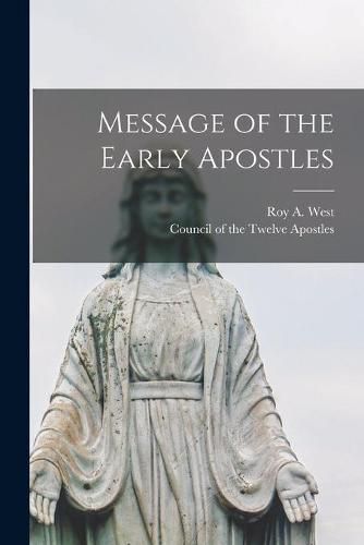 Cover image for Message of the Early Apostles