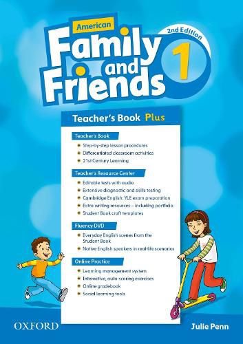 Cover image for American Family and Friends: Level One: Teacher's Book Plus