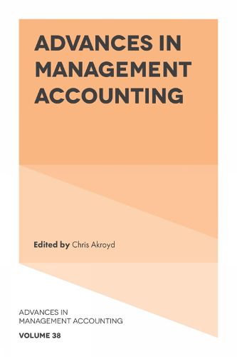 Cover image for Advances In Management Accounting