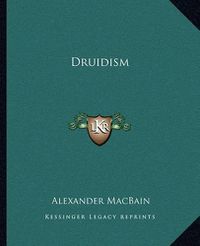 Cover image for Druidism