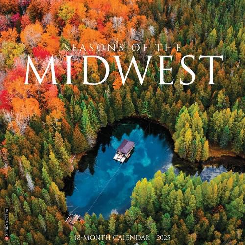 Cover image for Seasons of the Midwest 2026 12 X 12 Wall Calendar