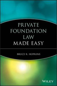 Cover image for Private Foundation Law Made Easy