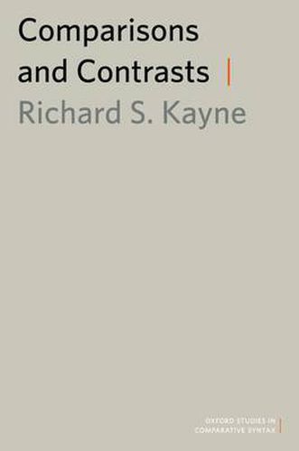 Cover image for Comparisons and Contrasts