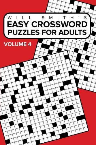 Cover image for Easy Crossword Puzzles For Adults - Volume 4