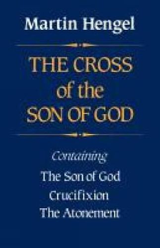 Cover image for The Cross of the Son of God