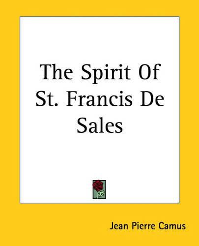 Cover image for The Spirit Of St. Francis De Sales