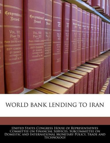 Cover image for World Bank Lending to Iran