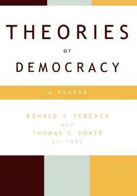 Cover image for Theories of Democracy: A Reader