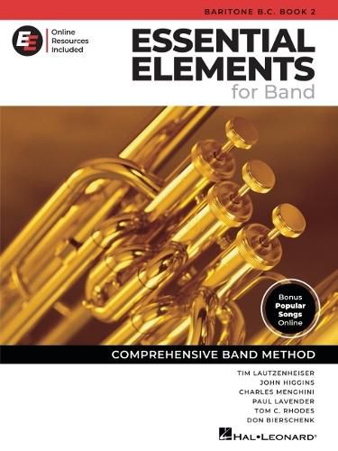 Cover image for Essential Elements for Band - Baritone B.C. Book 2 with Eei