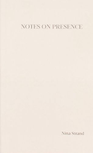 Cover image for Notes on Presence