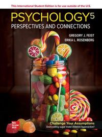 Cover image for ISE Psychology: Perspectives and Connections