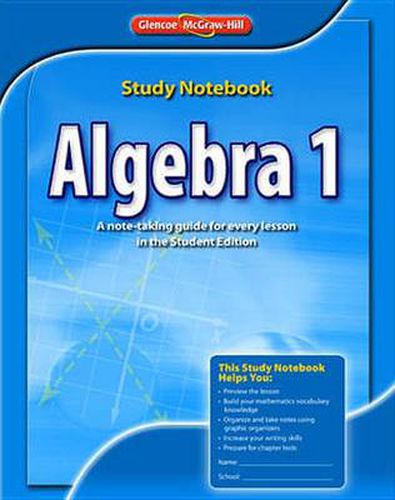 Cover image for Algebra 1, Study Notebook