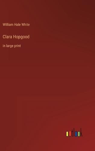 Cover image for Clara Hopgood