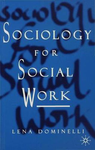 Cover image for Sociology for Social Work