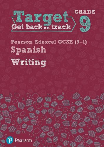 Cover image for Target Grade 9 Writing Edexcel GCSE (9-1) Spanish Workbook