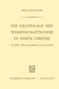 Cover image for Temporary Title 19991103: Zu Fichtes "Wissenschaftslehren' Von 1794 Und 1810