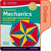 Cover image for Mechanics for Cambridge International AS & A Level: Online Student Book