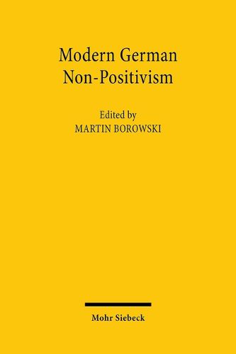 Cover image for Modern German Non-Positivism: From Radbruch to Alexy