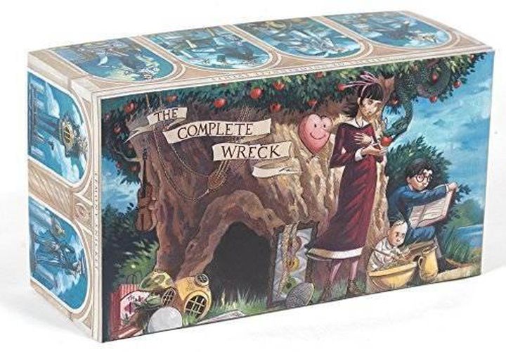 Cover image for The Complete Wreck: The Complete Series of Unfortunate Events box set