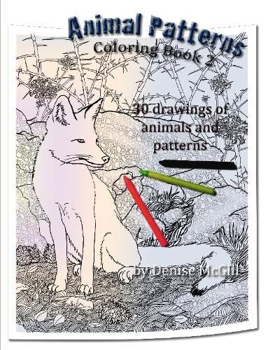 Cover image for Animal Patterns Coloring Book 2