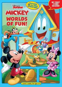 Cover image for Mickey Mouse Funhouse: Worlds of Fun!
