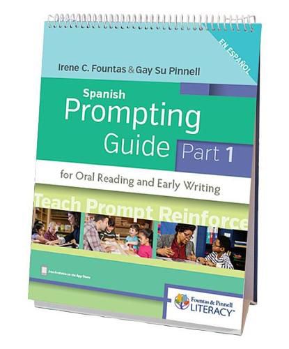 Cover image for Fountas & Pinnell Spanish Prompting Guide, Part 1 for Oral Reading and Early Writing