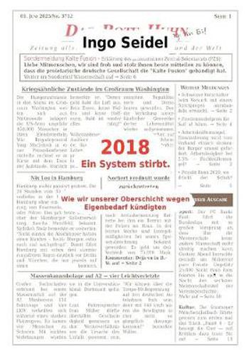 Cover image for 2018 Ein System stirbt: Wie wir unserer Oberschicht wegen Eigenbedarf kundigten