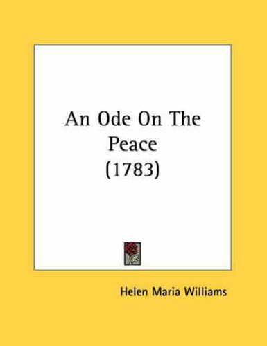 An Ode on the Peace (1783)