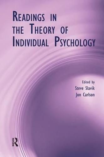 Cover image for Readings in the Theory of Individual Psychology