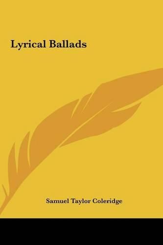 Cover image for Lyrical Ballads