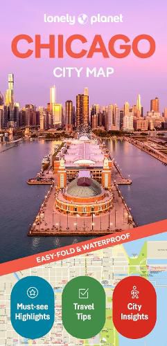 Cover image for Lonely Planet Chicago City Map