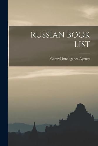Cover image for Russian Book List