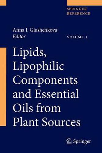 Cover image for Lipids, Lipophilic Components and Essential Oils from Plant Sources