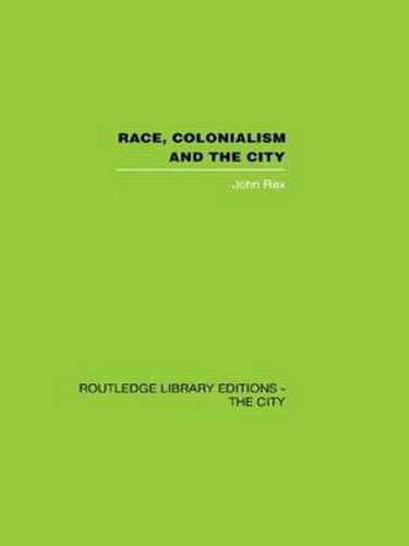 Cover image for Race, Colonialism and the City