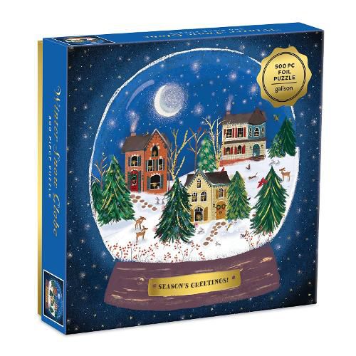 Cover image for Winter Snow Globe 500 Piece Puzzle