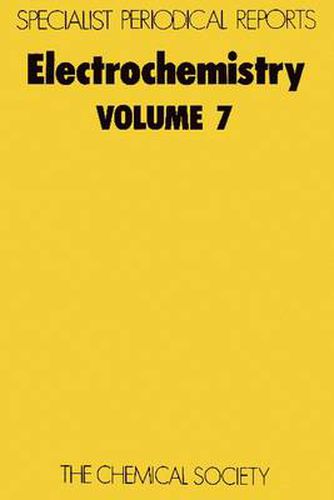 Cover image for Electrochemistry: Volume 7