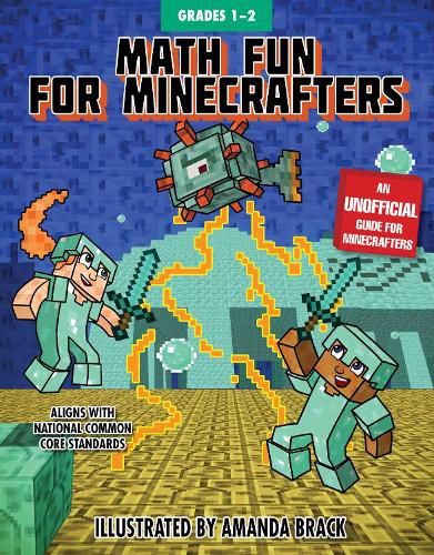 Cover image for Math Fun for Minecrafters: Grades 1-2