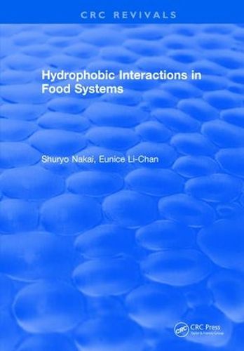 Cover image for Hydrophobic Interactions in Food Systems