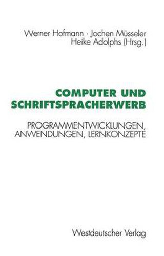 Computer Und Schriftspracherwerb