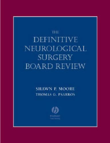 Cover image for Definitive Neurological Surgery Board Review