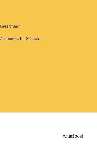 Cover image for Arithmetic for Schools