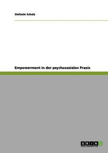 Cover image for Empowerment in der psychosozialen Praxis