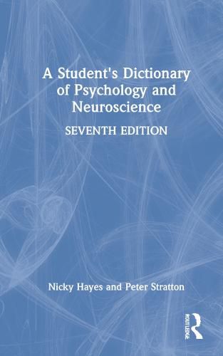 Cover image for A Student's Dictionary of Psychology and Neuroscience