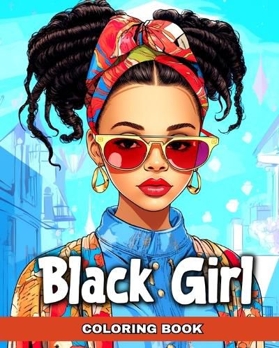 Cover image for Black Girl Coloring Book
